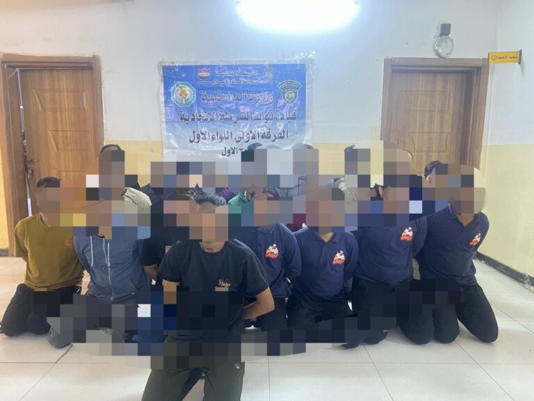 القبض على 21 مخالفاً لضوابط الاقامة في بغداد