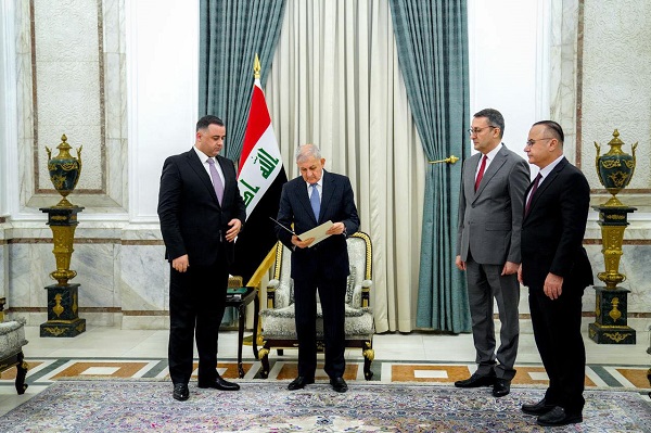 الرئيس يوقع مرسوم تعيين الزهوان محافظًا لصلاح الدين