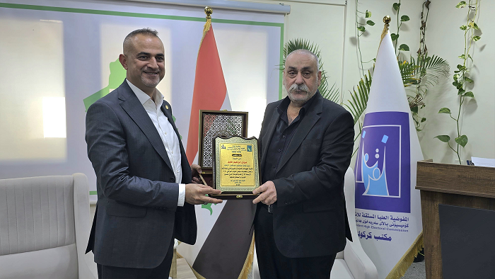 تكريم الصحفيين في كركوك.. اعتراف بالدور الإعلامي في الانتخابات