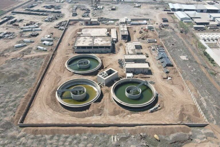 79% إنجاز في مشروع ماء القوش بنينوى