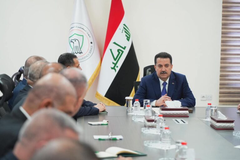 السوداني يدلي بحديث هام في مقر جهاز المخابرات