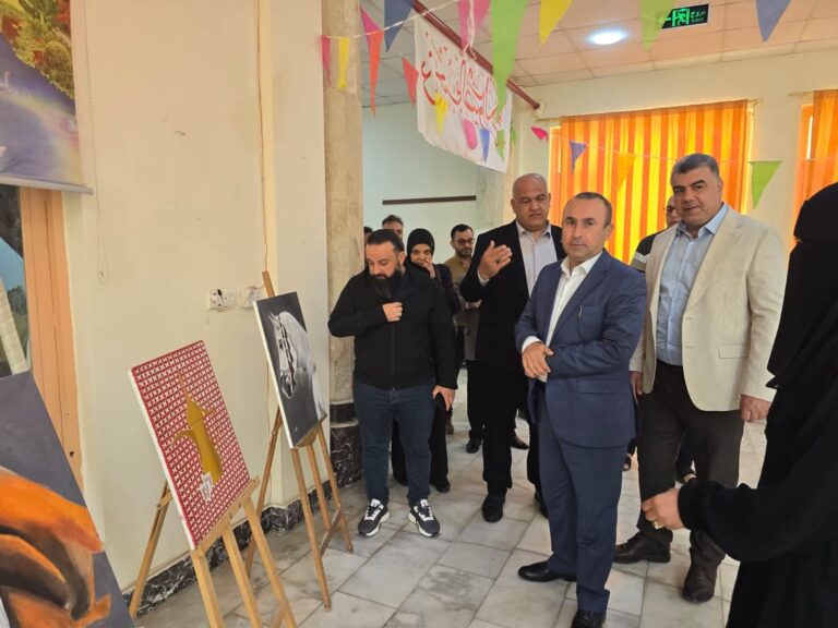 كركوك .. معرض فني للفنانة سميرة محمود العبيدي